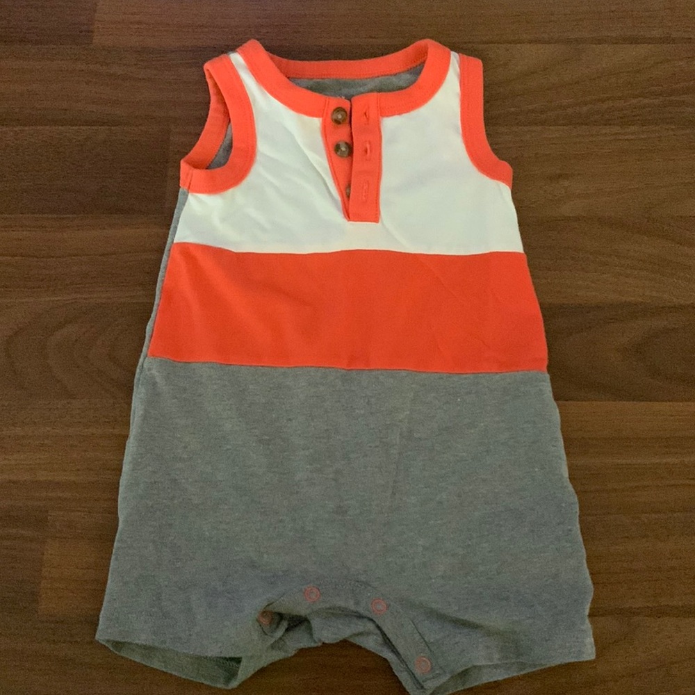 Sleeveless romper